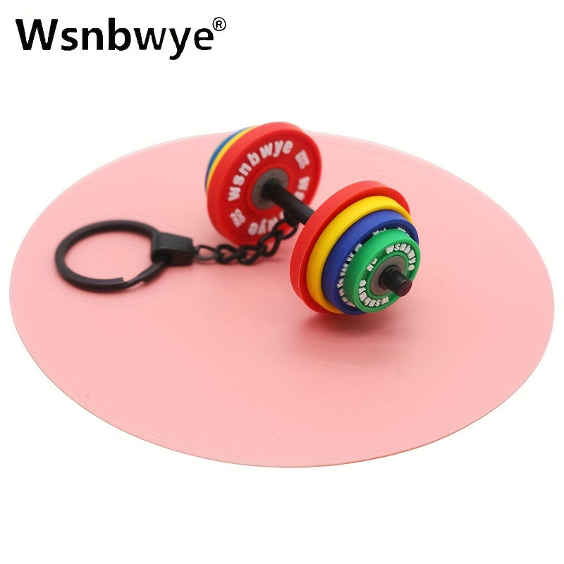 Wsnbwye Hantel-Schlüsselanhänger – Sportliches Fitness-Accessoire